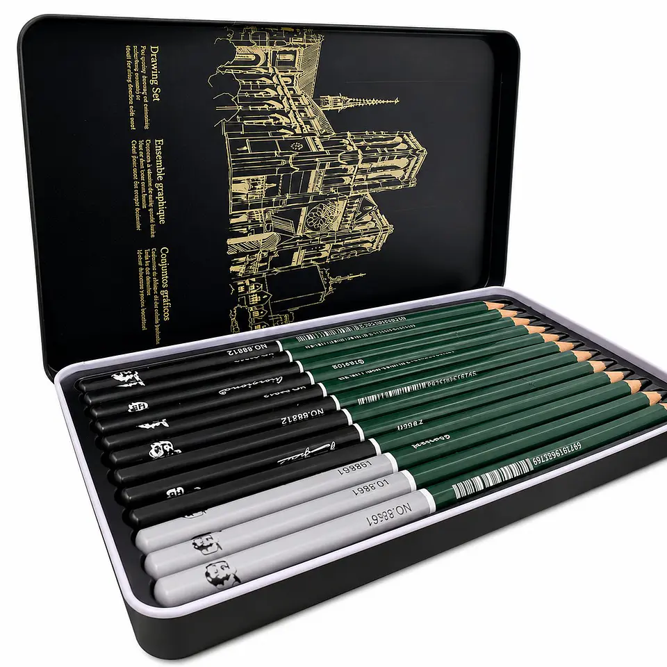 Set 12 Lápices de Boceto Giorgione Sketching-Art G-121208 2