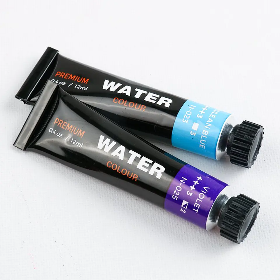 Set 12 Acuarelas en Tubo Giorgione G-WC1201 de 12 ml 3