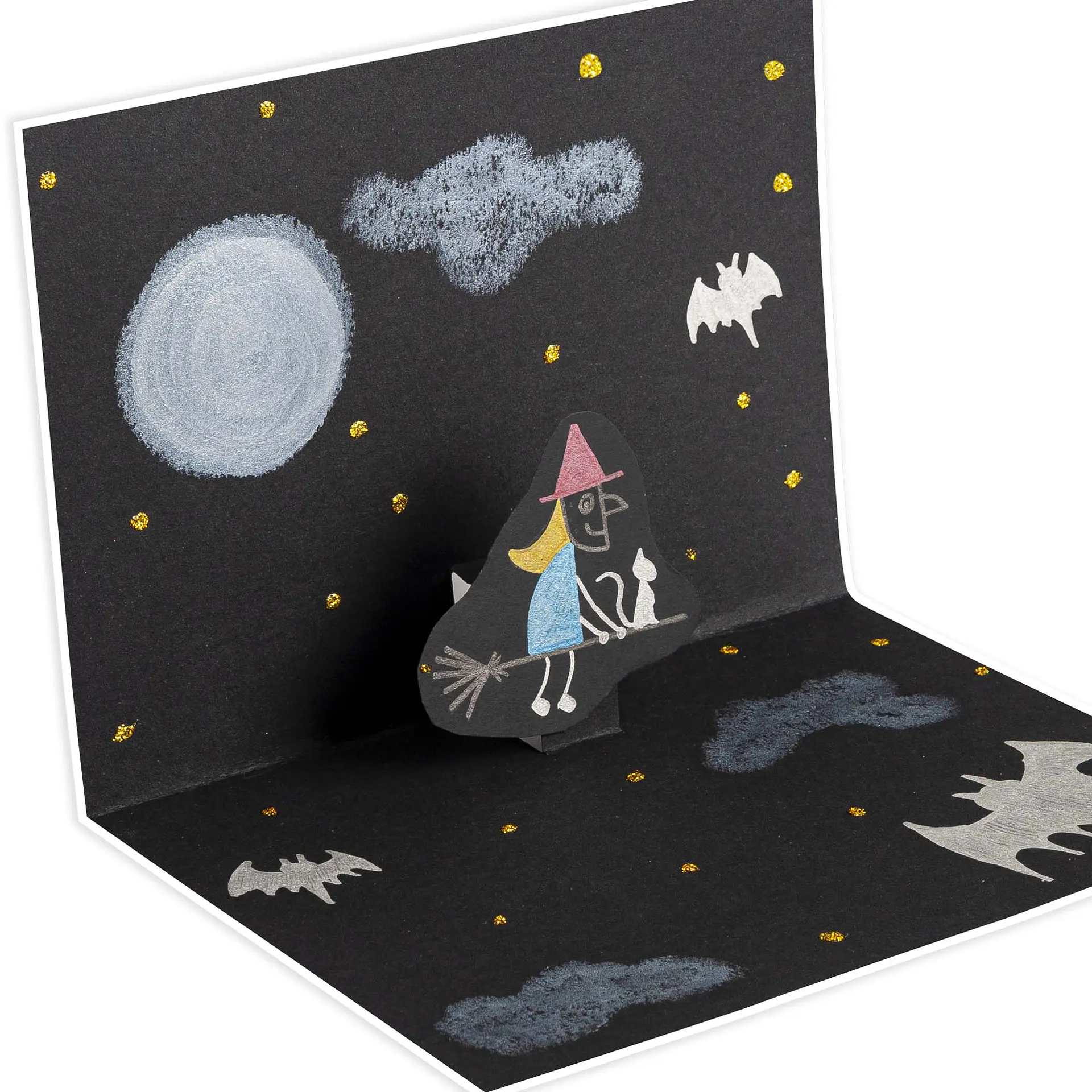Set Creativo Carioca Metallic Creator · Tarjetas Pop Up 6+ 2