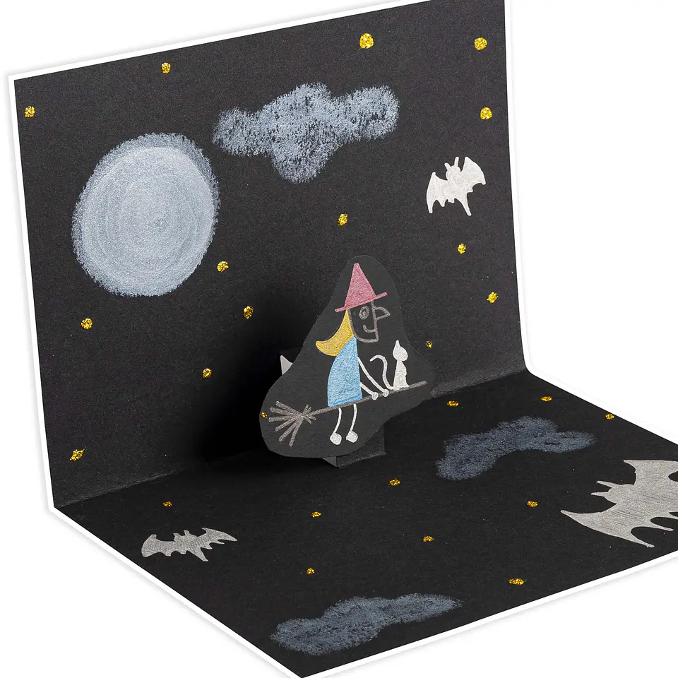 Set Creativo Carioca Metallic Creator · Tarjetas Pop Up 6+ 2