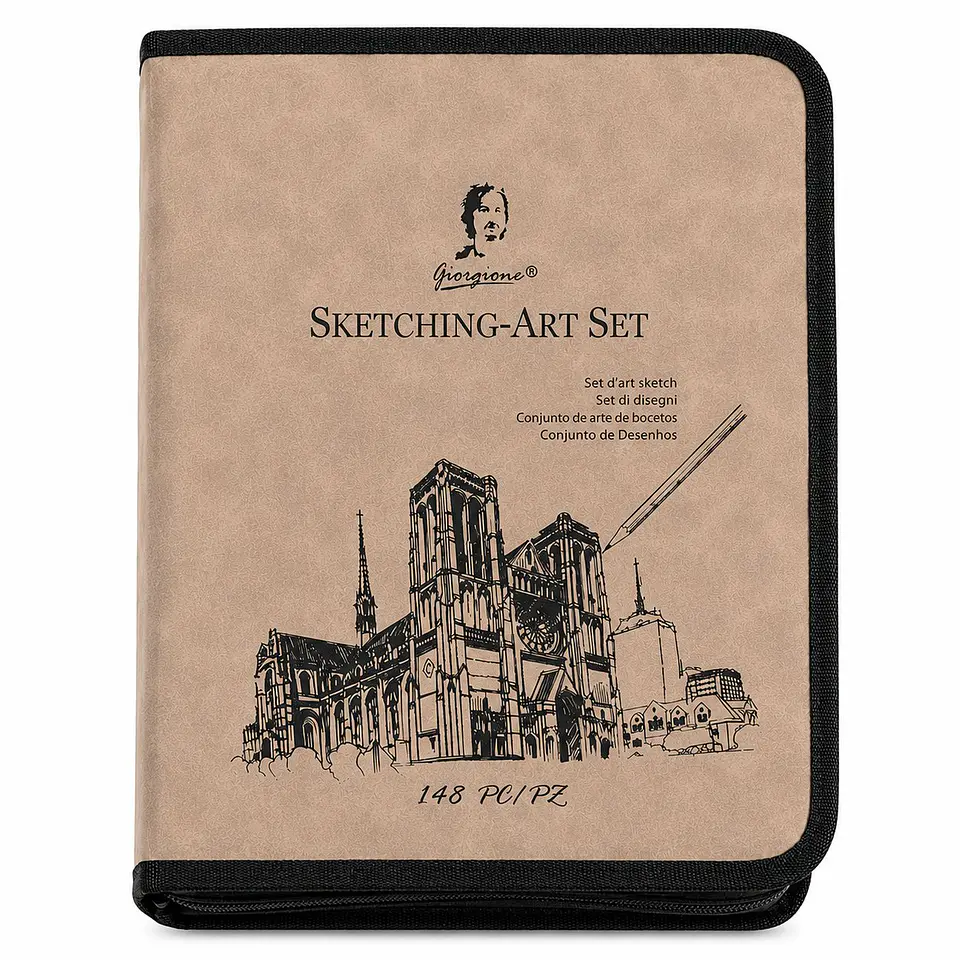 Set de Artista Giorgione 148 Piezas 120 Lápices de Colores 1