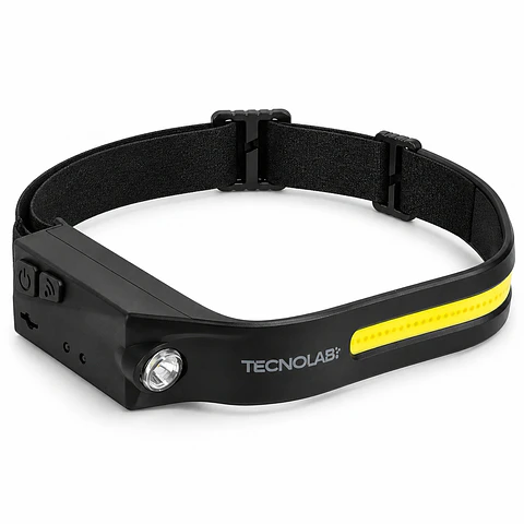 Linterna Cintillo LED Recargable Sensor Tecnolab TL546