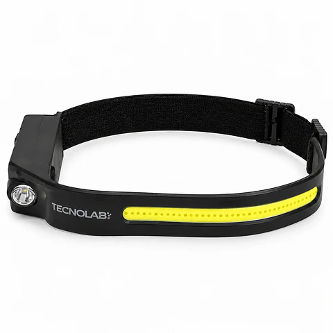 Linterna Cintillo LED Recargable Sensor Tecnolab TL546