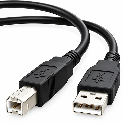 Cable USB 2.0 A-B DBLUE DBCUSBM20 1,5 m para Impresora