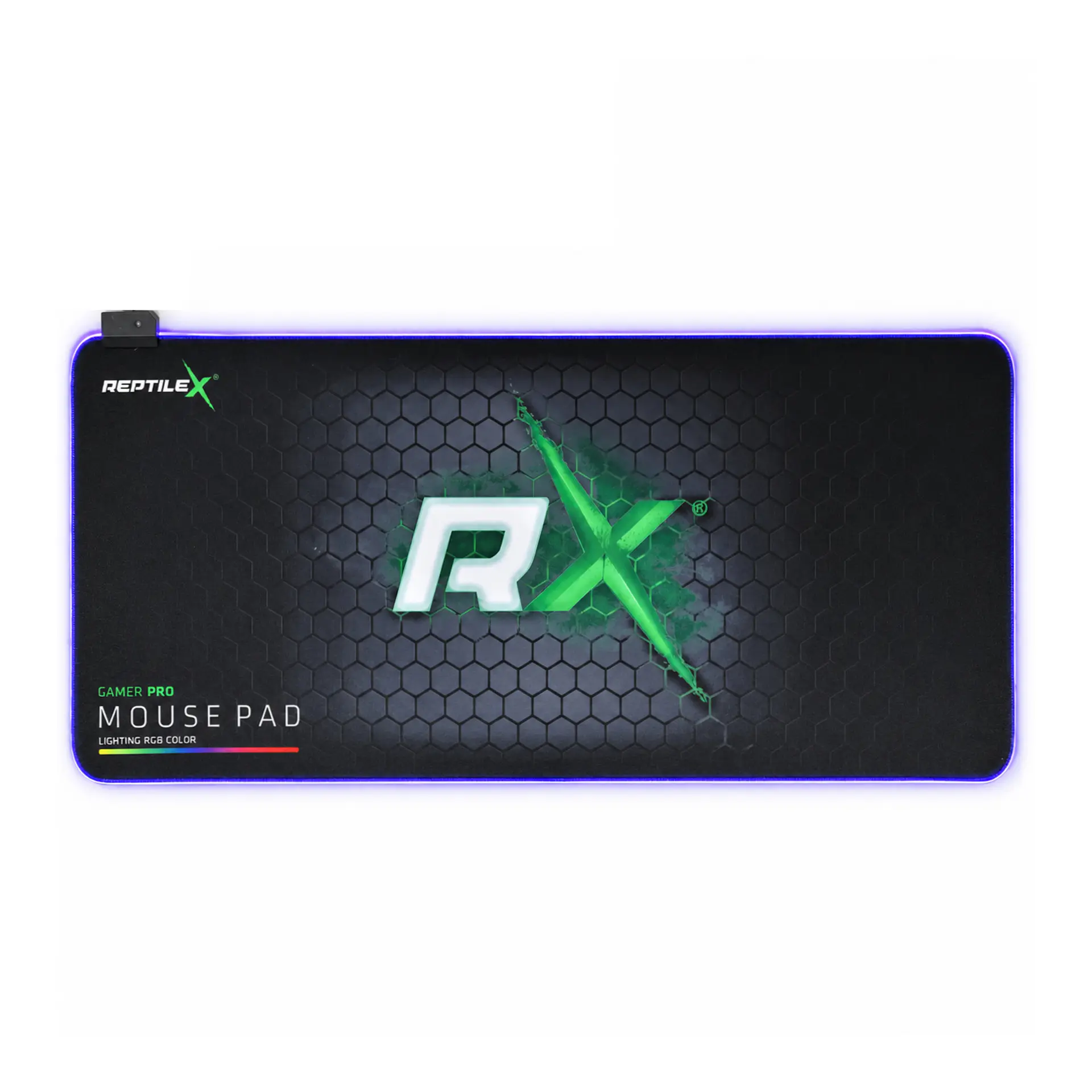Mousepad Gamer RGB ReptileX RX0050 USB 90x40 cm 2