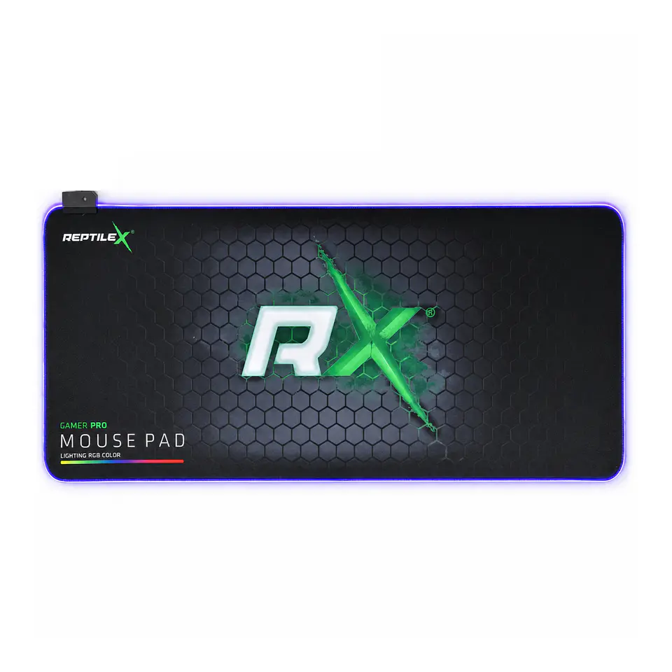Mousepad Gamer RGB ReptileX RX0050 USB 90x40 cm 2