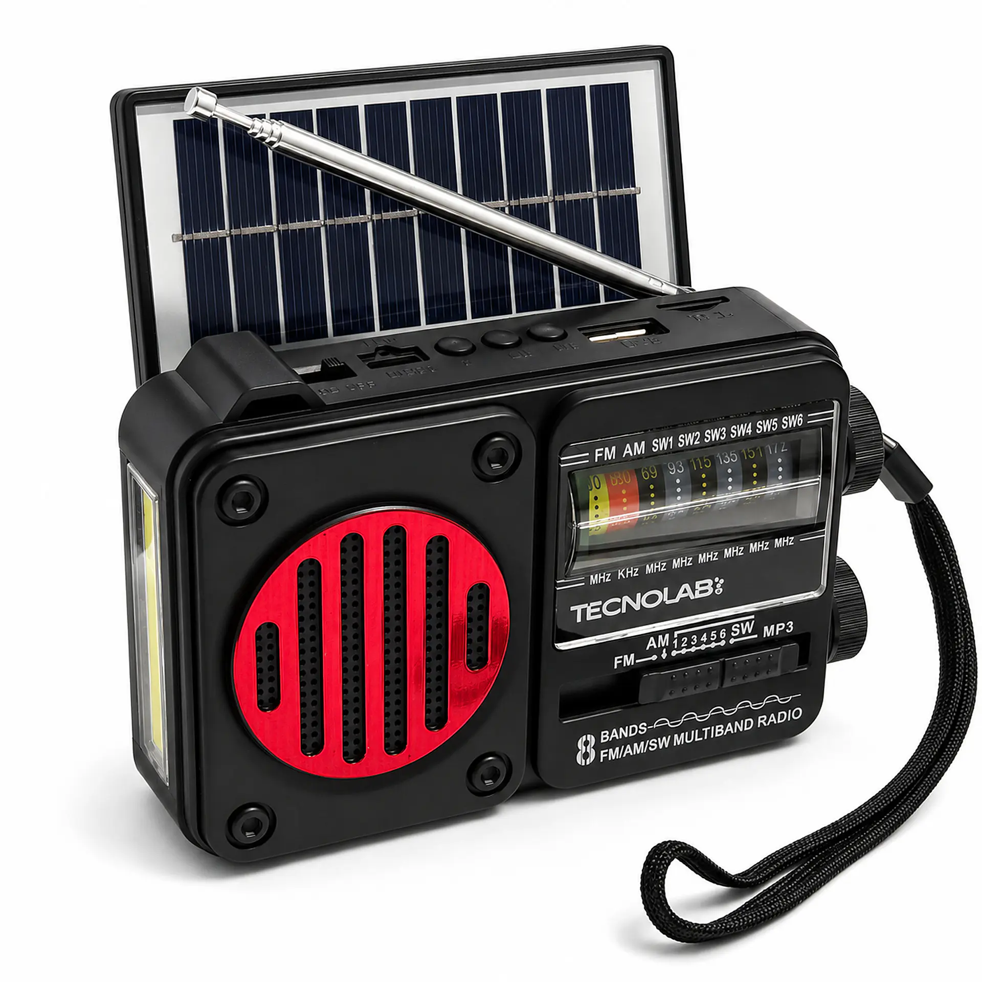 Radio Solar Bluetooth 8 Bandas Tecnolab TL847R 1