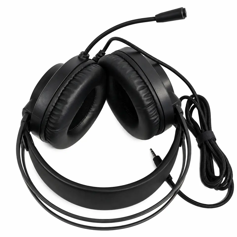 Audífonos Gamer HP GH10S con Micrófono Jack 3.5 mm Negro 3