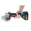 Esmeril Angular 4 1/2 con dos Baterías y Cargador incluidos BOSCH