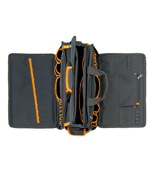 Bolso portaherramientas de 17L con compartimento para Notebook BAHCO