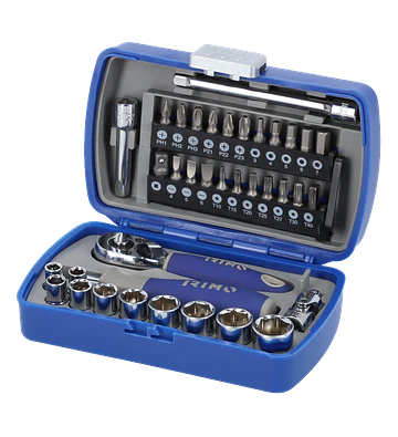 Juego de Dados y Puntas de 1/4" IRIMO