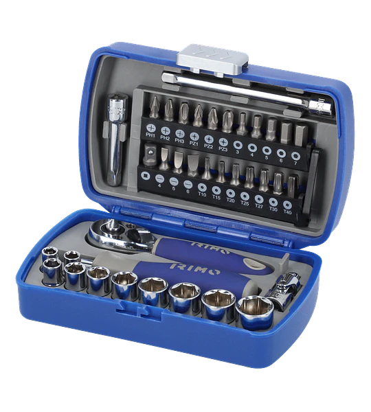 Juego de Dados y Puntas de 1/4" IRIMO