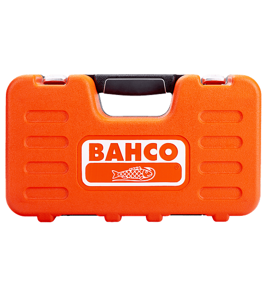 Juego de Dados Chicharra con Cabeza Movil Flexible y adaptadores BAHCO 