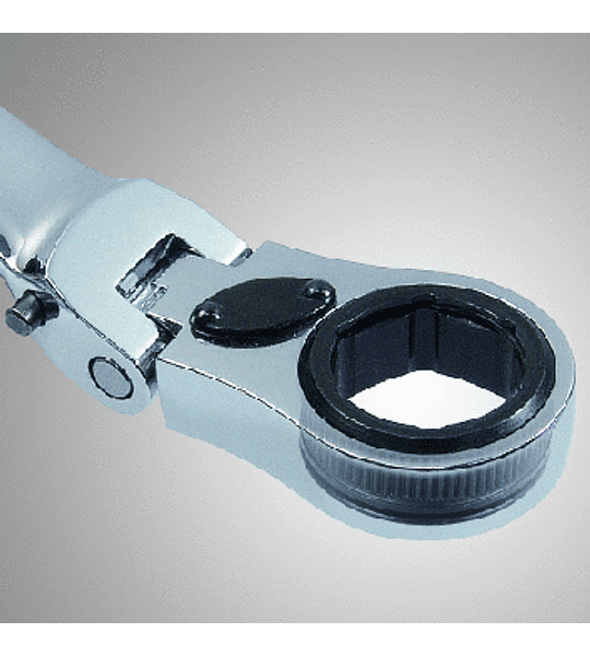 Juego de Dados Chicharra con Cabeza Movil Flexible y adaptadores BAHCO 