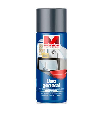 Esmalte Gris Maquina Spray 350 ML MARSON