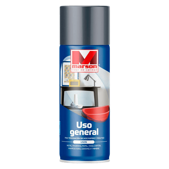 Esmalte Gris Maquina Spray 350 ML MARSON