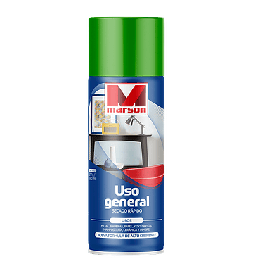 Esmalte Verde Esmeralda Spray 350 ML MARSON