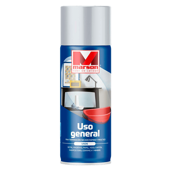 Esmalte Aluminio Spray 350 ML MARSON