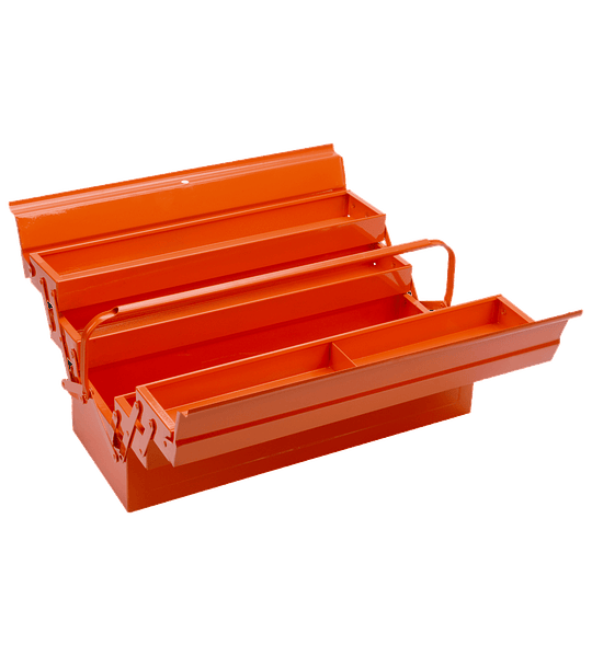 Caja de Herramientas Metálica BAHCO - 5 Compartimentos - 3 Colores