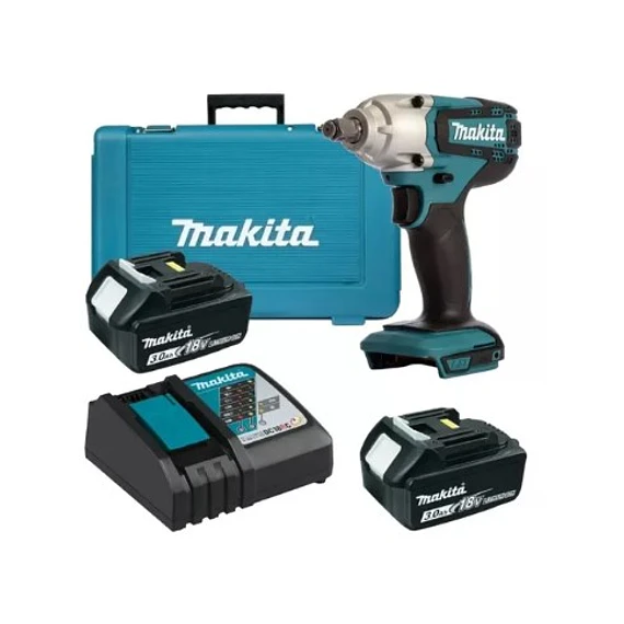 DTW190RFE Llave de impacto inalámbrica C-1/2 190 Nm + 2 BAT + CARG, MAKITA 