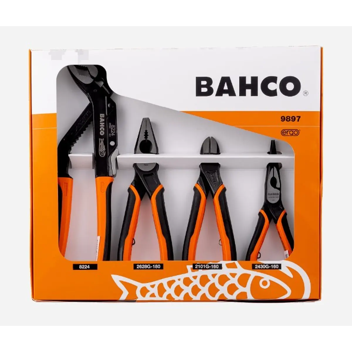 Juego Alicates ERGO 4 Piezas BAHCO 9897