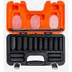 JGO DADOS DE IMPACTO  C-1/2  SERIE LARGA 10 A 27MM    DD/S14