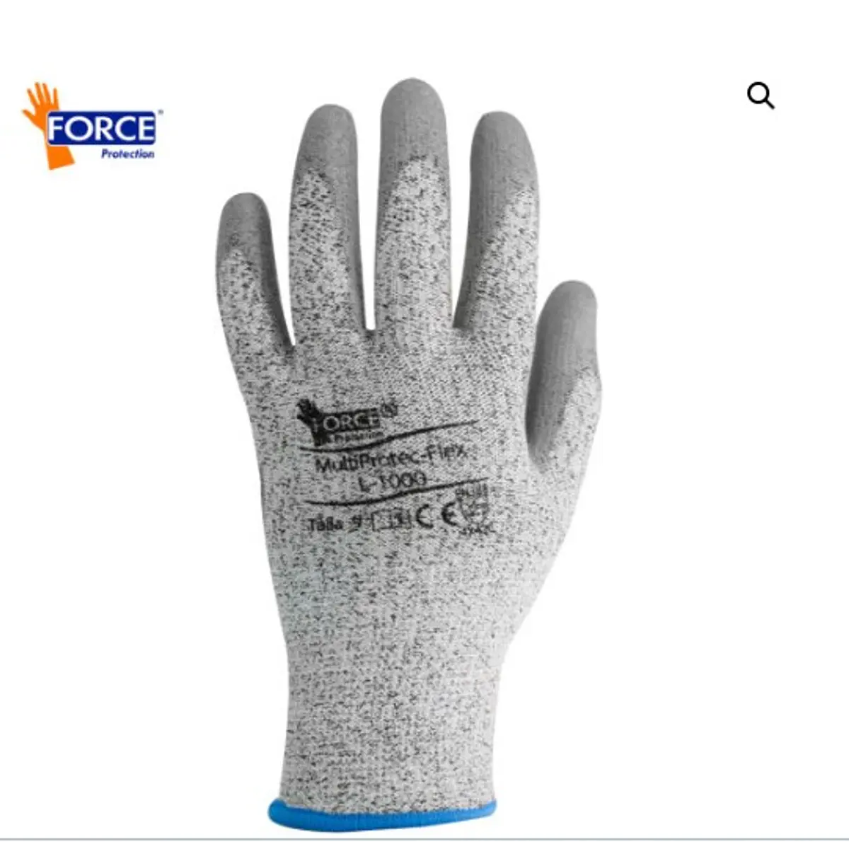 Guante Gris Multiprotec-Flex L-1000 Talla 8