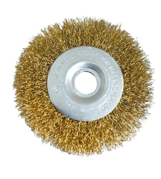 Grata Recta Ondulada Latón 9/16  3" Pulgadas    