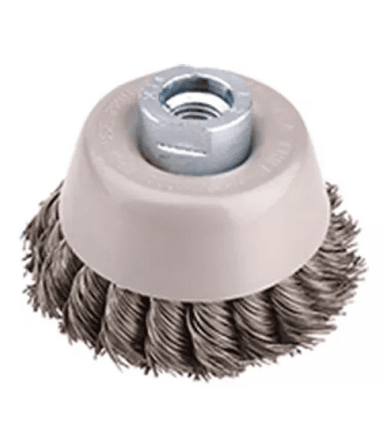 Grata Copa Trenzada M-16  4" Pulgadas