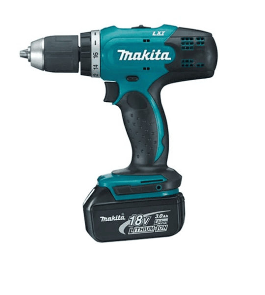 Taladro Inalámbrico 18V. 2 Baterías + Cargador Makita
