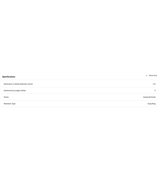 Extension Impacto C-3/ 8" x 1/2”Diametro -  3” Largo  Snap On.