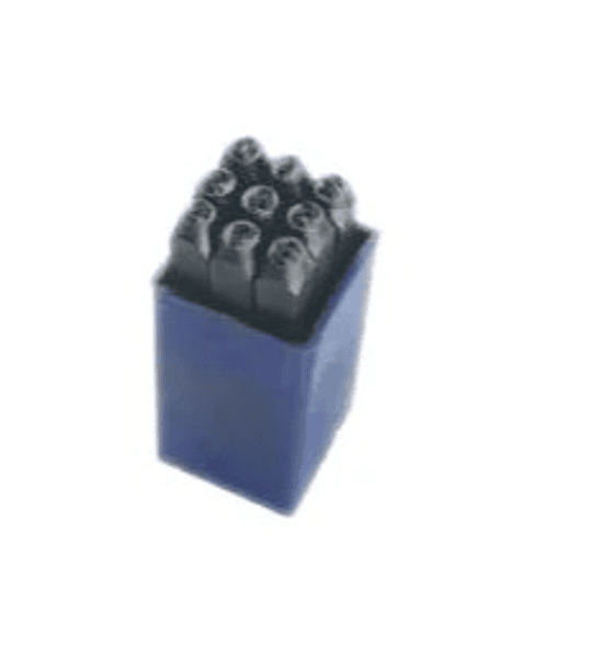 Juego Numero De Golpe 1.5 mm Altura                       