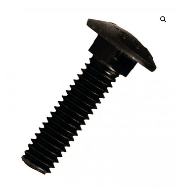 Perno Coche C.Com. HW Negro 1/2-12 x 2       