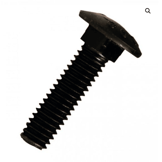 Perno Coche C.Com. HW Negra 1/2-12 x 6       