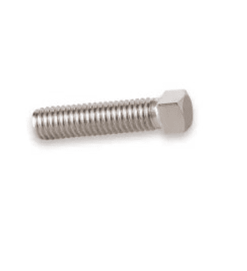 Prisionero Cabeza Cuadrada C.COM. HC Zincada 1/4-20 x 1.1/2