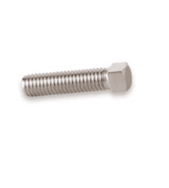 Prisionero Cabeza Cuadrada C.COM. HC Zincada 1/4-20 x 1.1/2