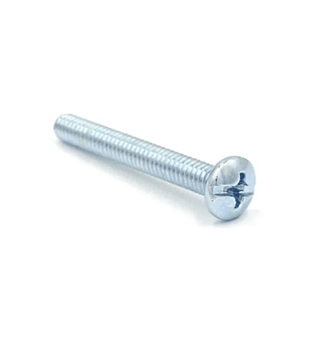 Perno Cabeza Redonda Ranura Combinada Hc Zincada 1/8-40 x 3/8