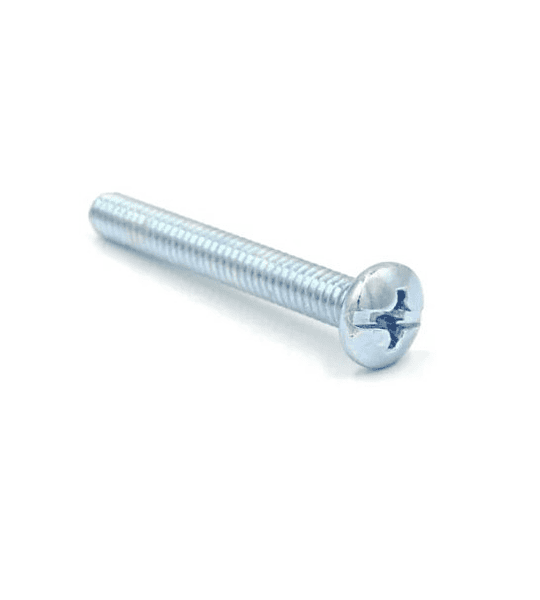 Perno Cabeza Redonda Ranura Combinada Hc Zincada 1/8-40 x 3/8