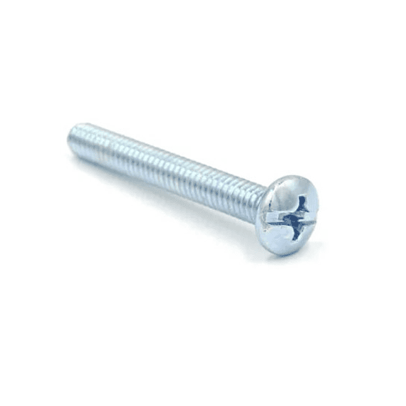 Perno Cabeza Redonda Ranura Combinada Hc Zincada 1/8-40 x 3/8