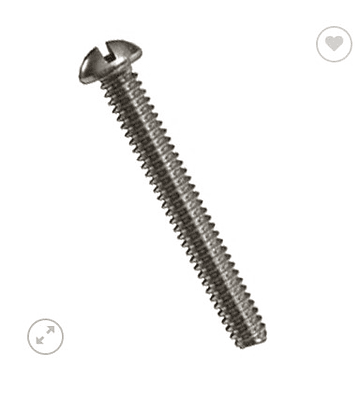 Perno Cabeza Redonda RR Inoxidable A2 3/8 x 3/4