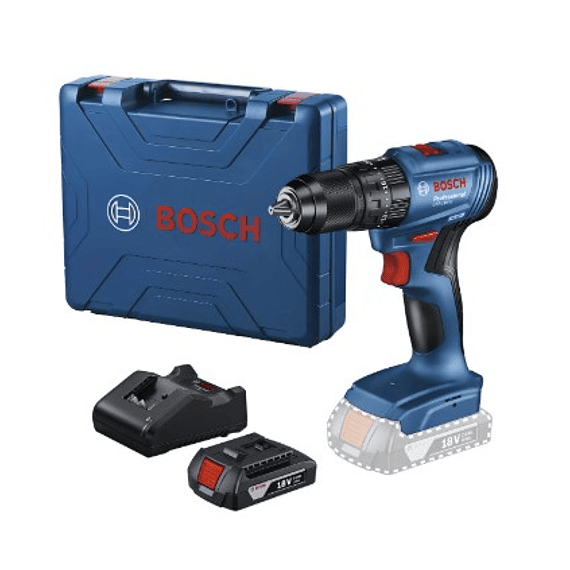 Taladro Perc/Atorn. Inalam. Carg. 18V + 1 Bat. Gsb185-Li Bosch