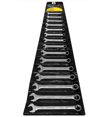Juegos Llaves Punta Corona 15 Piezas 6 a 32 MM TRAMONTINA 