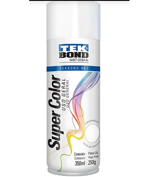 Esmalte Spray Acrilico Blanco Brillante 350 Ml Tekbond
