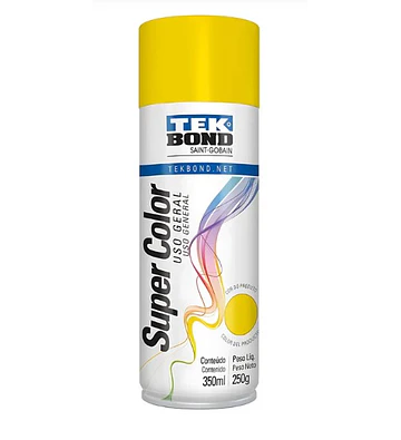 Esmalte spray Amarillo 350 Ml Tekbond