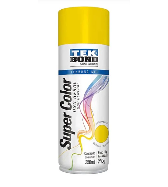 Esmalte spray Amarillo 350 Ml Tekbond
