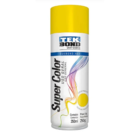 Esmalte spray Amarillo 350 Ml Tekbond