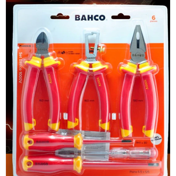 Set De Herramientas Aisladas 1000V BAHCO