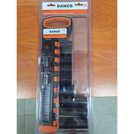 Jgo Dados Imp. 1/2 13 a 24 mm + 3 Dad. Larg. 17-19-21 + Extensión