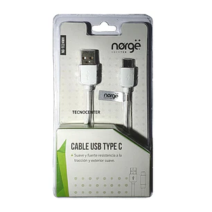 Cable Carga Tipo C Norge 1metro