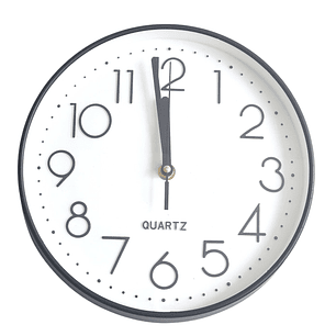 Reloj de Pared 25cm Negro DBG1663